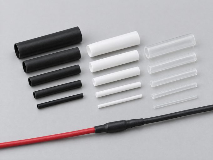 Heat shrink tubing pieces